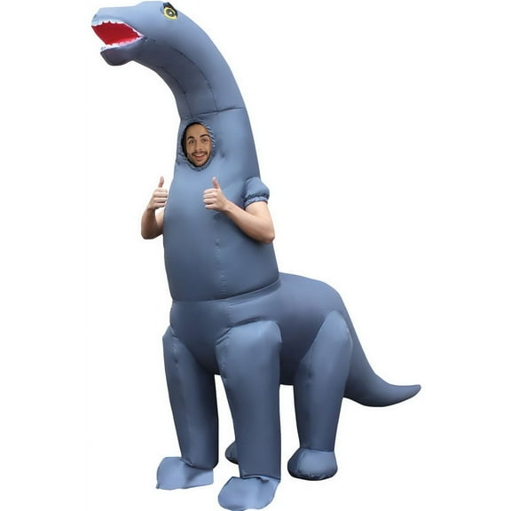 Studio Halloween Adult Brontosaurus Inflatable Costume - One Size