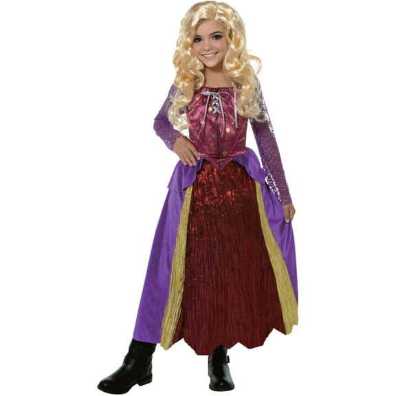 Studio Halloween Silly Hocus Salem Witch Kid's Costume Large 12-14