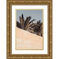 thumbnail image 1 of Studio III 23x32 Gold Ornate Wood Framed with Double Matting Museum Art Print Titled - Studio III - Palm, 1 of 4