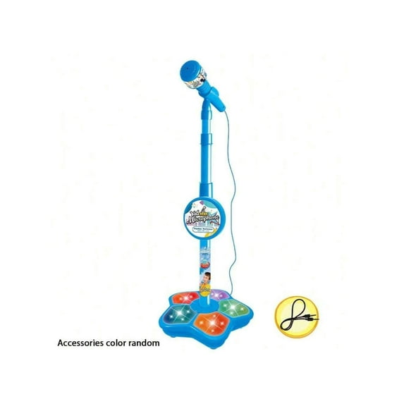 Studio-Level Wireless Karaoke Microphone for Kids - 108 RGB LED Voice-Activated Mic with 200+ Sound Effects & APP Contr