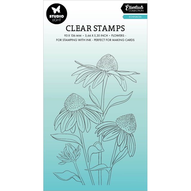 Studio Light Clear Stamp Nr. 543, Echinacea