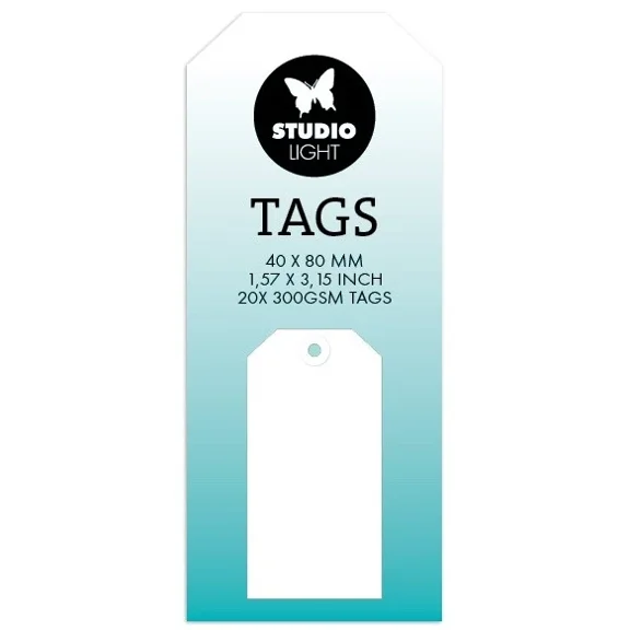 Studio Light Consumables Tag Pad 20/Pkg-Nr. 06, Medium - 5A0023H4-1G6Kz