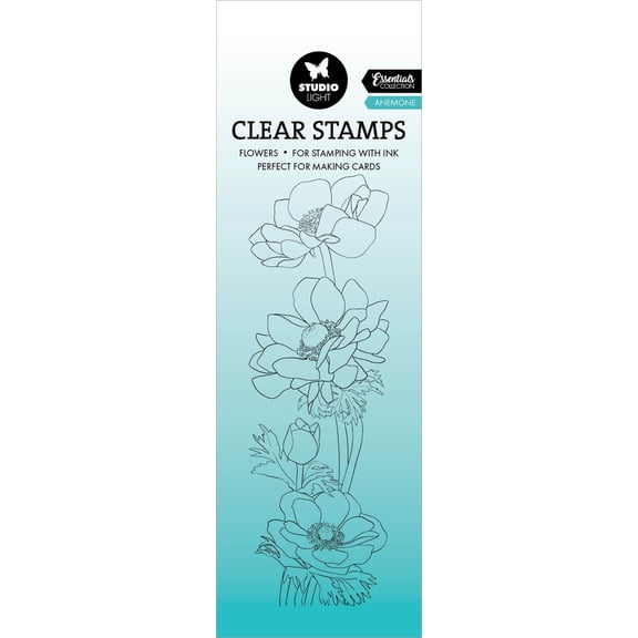 Studio Light Essentials Clear Stamps-Nr. 588,  Anemone