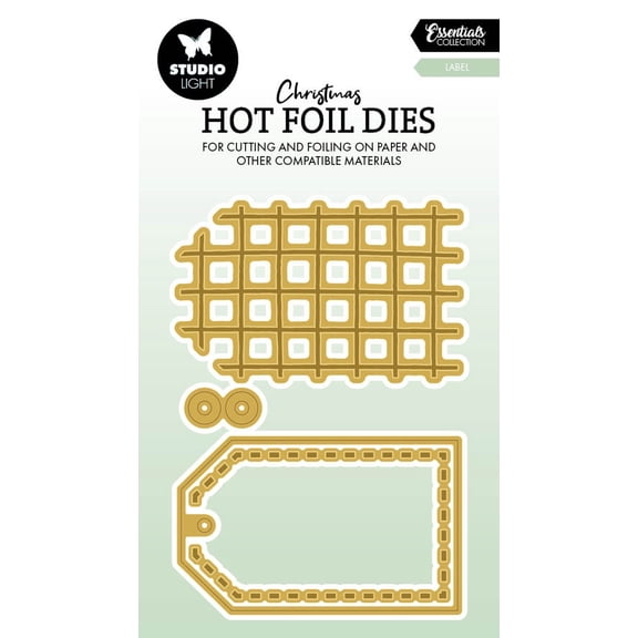 Studio Light Essentials Hot Foil Cutting Die-Nr. 04, Labels