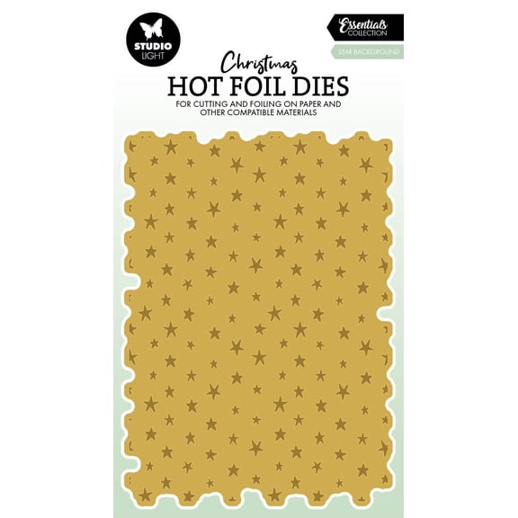 Studio Light Essentials Hot Foil Cutting Die-Nr. 07, Star Background