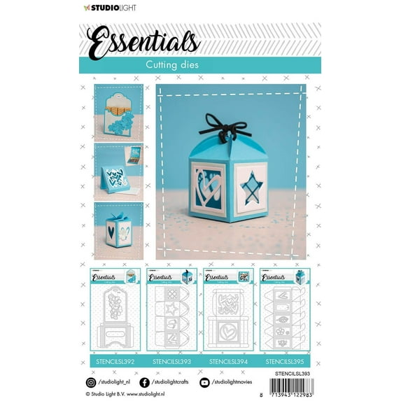Studio Light Giftbox Cutting Die-Nr.393, Square