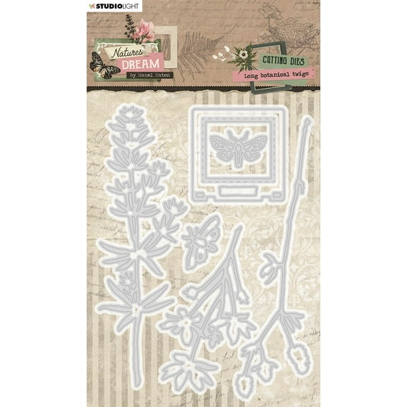 Studio Light HEN Natures Dream Cutting Die-Nr. 707, Long Botanical Twigs