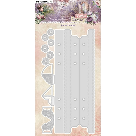 Studio Light Jenine's Mindful Art Cutting Die-Nr. 781, Journal Elements
