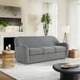 thumbnail image 1 of Studio Living Genifer Modern Sofa, Gray Boucle Fabric, 1 of 12