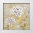 thumbnail image 1 of Studio M 12x12 White Modern Wood Framed Museum Art Print Titled - Chinoiserie Garden 1, 1 of 4