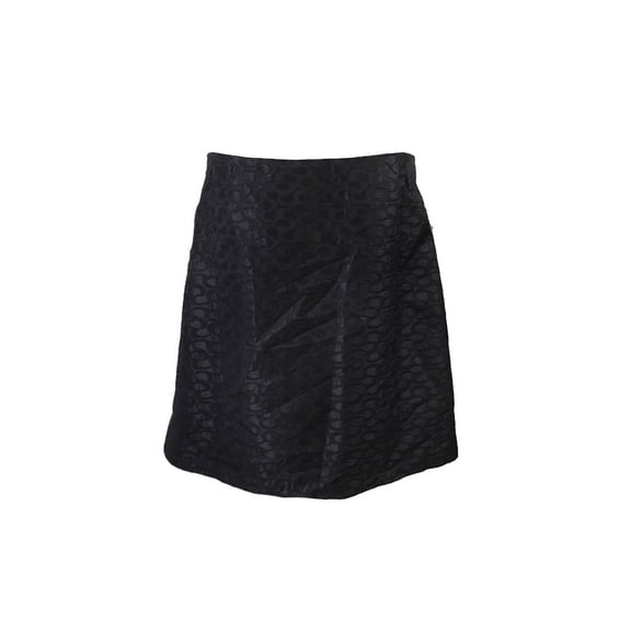 Studio M Black Jacquard Mattlisse Skirt 12