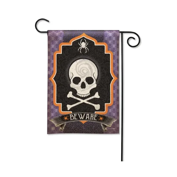 Studio M Garden Flag, Skeleton Beware (33128)