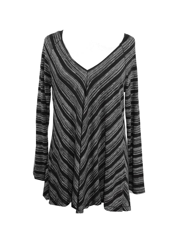 Womens Charcoal Cable-Knit Sweater Dress XS