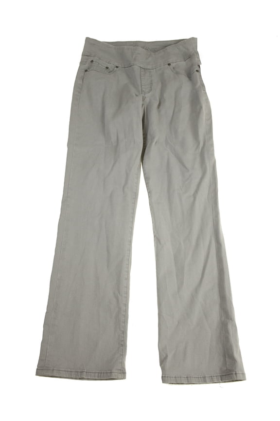 Womens Steel Ribbed Knit A-Line Skirt L