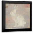thumbnail image 1 of Studio Mousseau 20x20 Black Modern Framed Museum Art Print Titled - Lodge Fauna II FB, 1 of 5