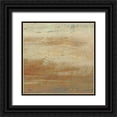 thumbnail image 1 of Studio Nova 12x12 Black Ornate Wood Framed with Double Matting Museum Art Print Titled - Siena Abstract II, 1 of 4