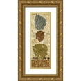thumbnail image 1 of Studio Nova 9x18 Gold Ornate Wood Framed with Double Matting Museum Art Print Titled - Golden Autumn Panel I, 1 of 4