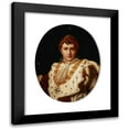 thumbnail image 1 of Studio Of François Gérard 15x18 Black Modern Framed Museum Art Print Titled - Portrait of Napoleon Bonaparte (1769-1821, 1 of 5