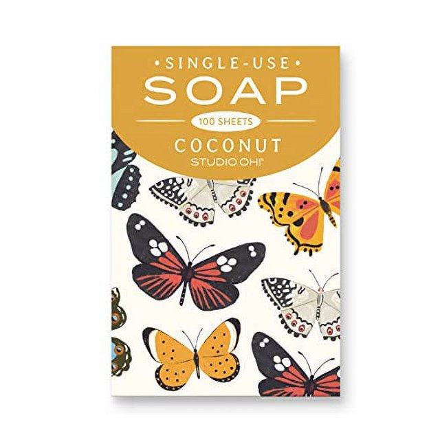 Studio Oh! SingleUse Soap Sheets 100Count Grow Evolve Transform