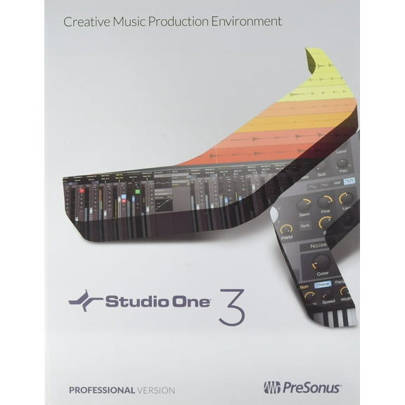 Studio One 3 Professional Creative Music Production Environment (License Code + Quick Start)
