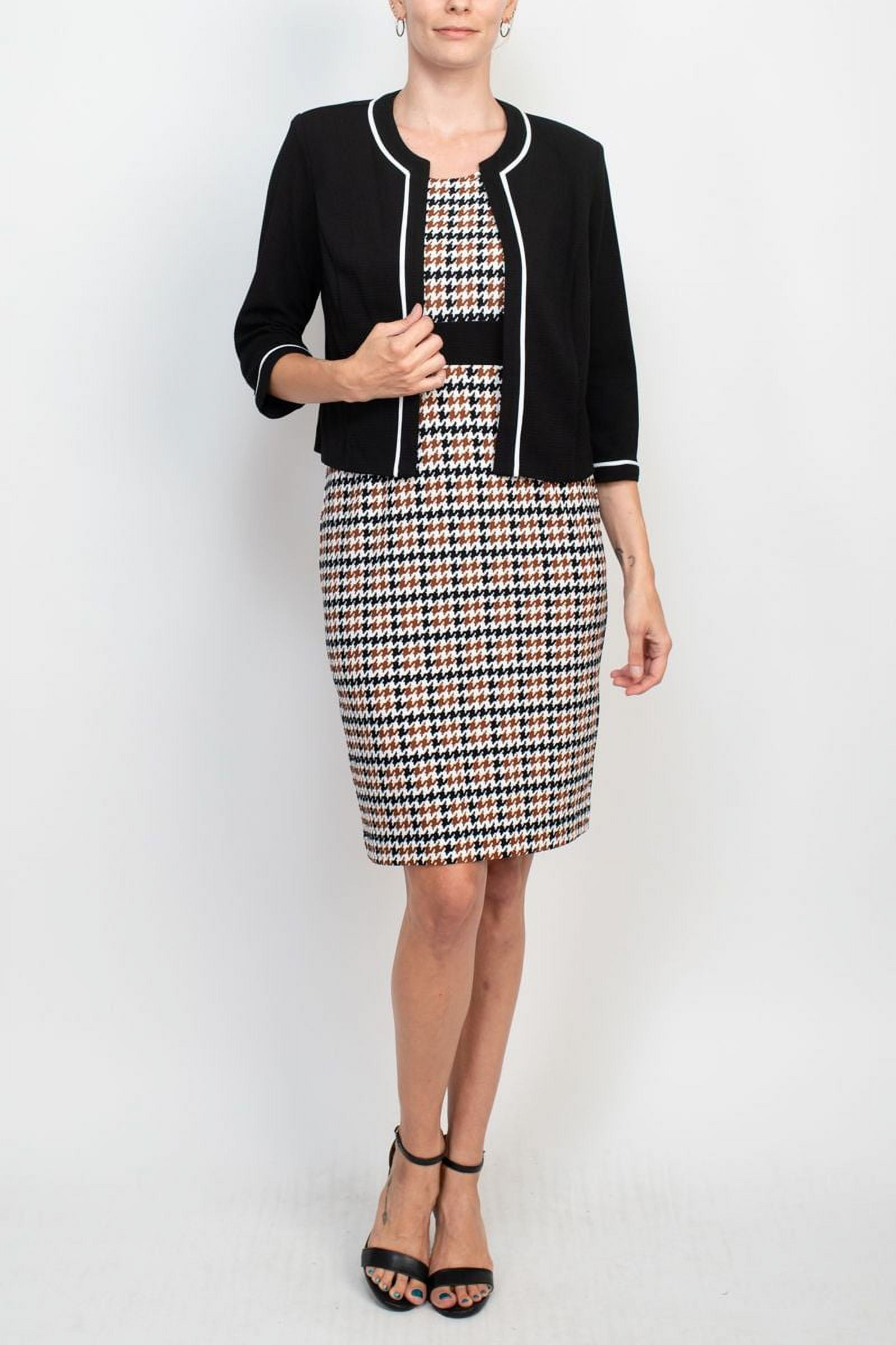 brown and black chevron dress 00s Missoni Chevron Dress | XS main image 1