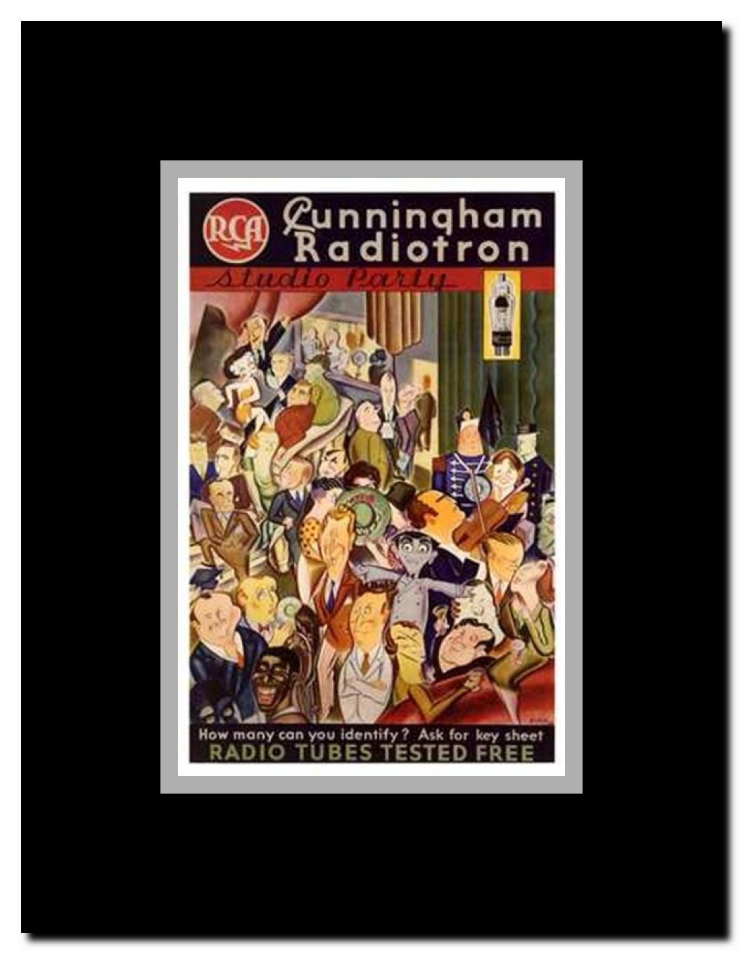 Studio Party Framed Movie Poster