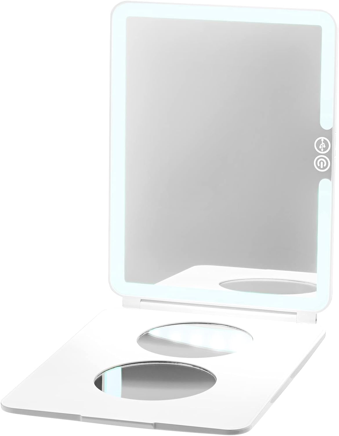 Studio Portable White Light Makeup Mirror Lightweight 3 Light
