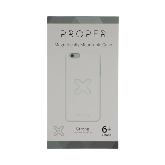 Studio Proper Strong Series M Lock Case for iPhone 6 Plus, White