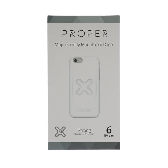 Studio Proper Strong Series M Lock Case for iPhone 6, White