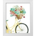 thumbnail image 1 of Studio Rofino 20x24 White Modern Wood Framed Museum Art Print Titled - Posies and Pedals, 1 of 4