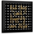 thumbnail image 1 of Studio, Sd Graphics 12x12 Black Modern Framed Museum Art Print Titled - Happily Ever After Pattern, 1 of 5