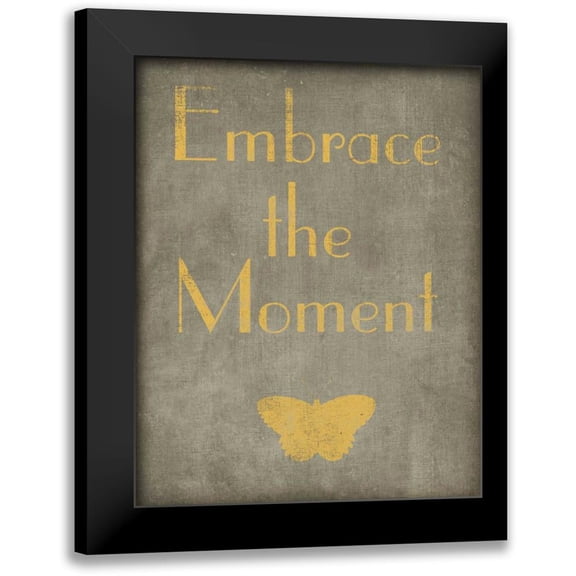 Studio, Sd Graphics 12x14 Black Modern Framed Museum Art Print Titled - The Moment