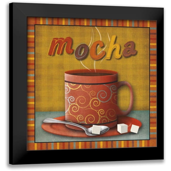 Studio, Sd Graphics 15x15 Black Modern Framed Museum Art Print Titled - Mocha