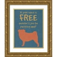 thumbnail image 1 of Studio, Sd Graphics 19x24 Gold Ornate Wood Framed with Double Matting Museum Art Print Titled - Deoge Says III, 1 of 4