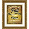 thumbnail image 1 of Studio, Sd Graphics 20x24 Gold Ornate Wood Framed with Double Matting Museum Art Print Titled - Hard to Fail, 1 of 4