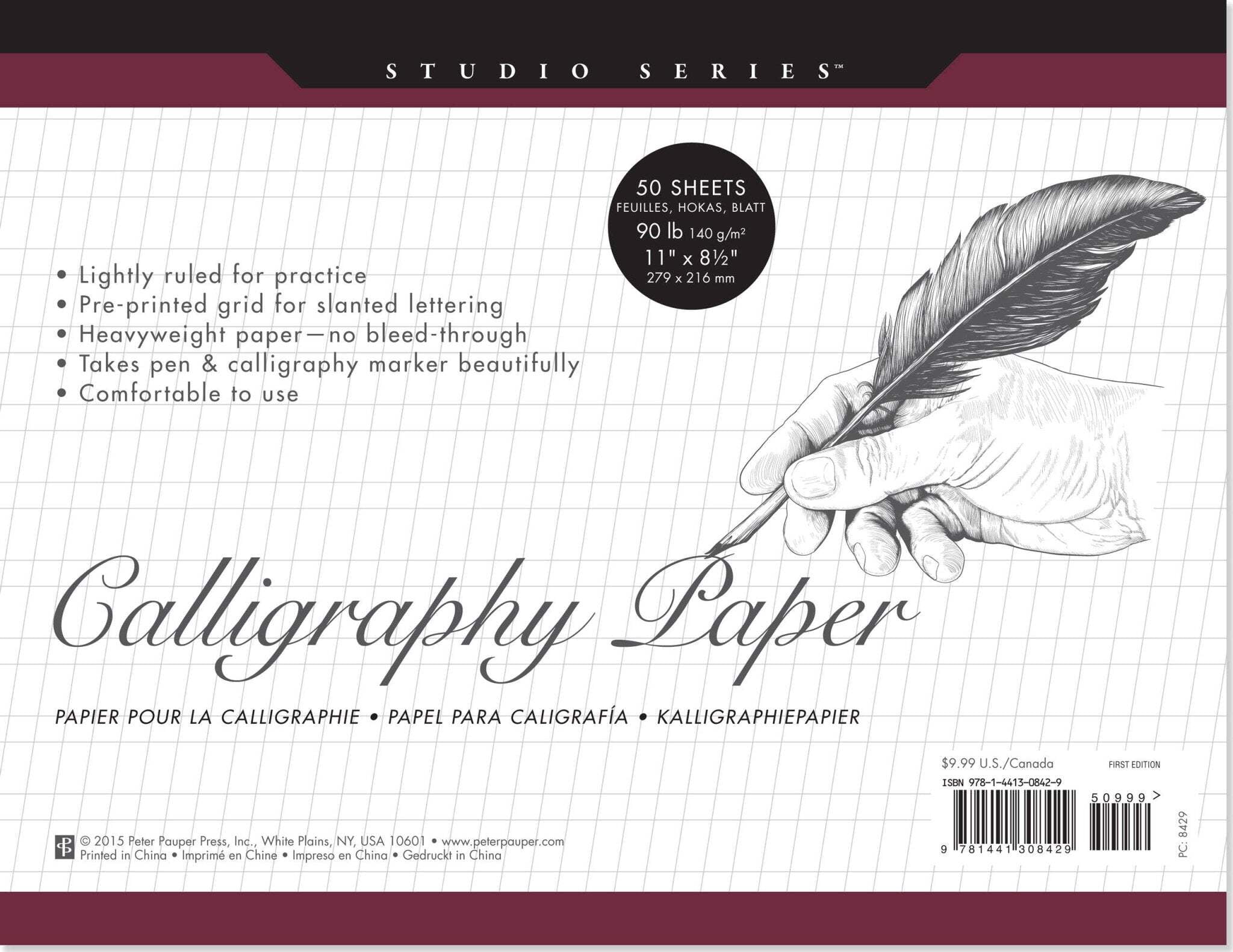 STUDIOSERIES Studio Series Calligraphy Paper Pad