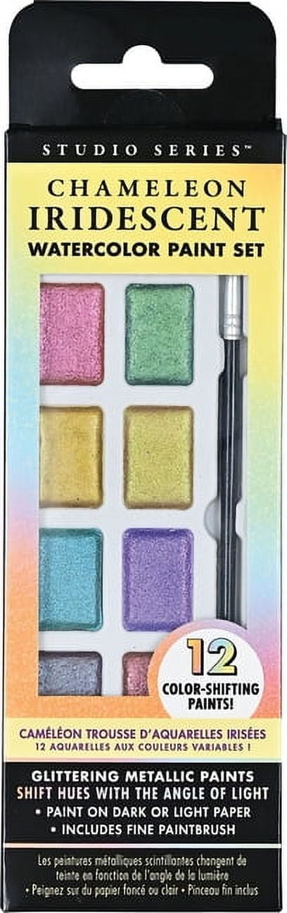 Studio Series Chameleon Iridescent Watercolor Paint Set - 12 Colors (Other)