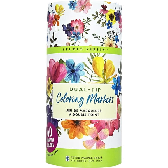 Studio Series Dual-Tip Coloring Markers (Set of 60) (Other)