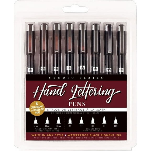 Studio Series Hand Lettering Pens, (Hardcover)
