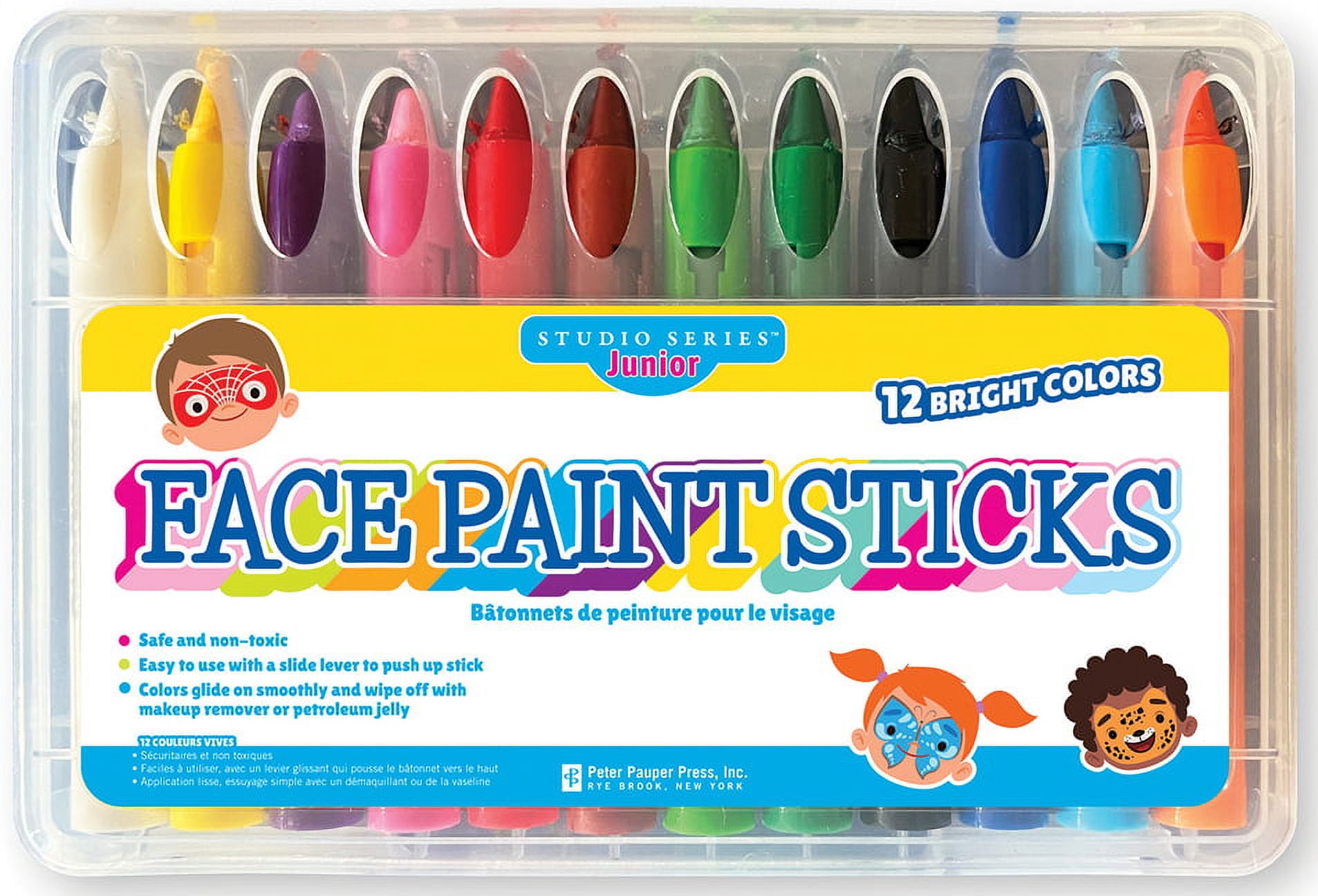 Sports Novelties Face Paint Stick (Pack of 2)