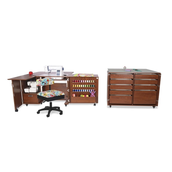 Studio Sets | Dingo Bundle With Wallaby Teak: Sew Wow Hydraulic Chair