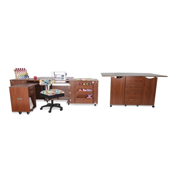 Studio Sets | Kookaburra With Aussie Bundle Teak: Sew Wow Hydraulic Chair