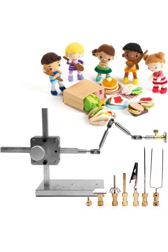 Studio Stop Motion Rig Arm Kit for Enhancing Character Movement - with Dual-rail Winder&6 Connectors for complex movements - walks/jumps/making things fly,Max Payload 200-300g