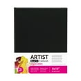 thumbnail image 1 of Studio Stretched Canvas, 100% Cotton Acid Free Black Canvas, 8"X10", 2 Pieces, Academic Canvas, Great Chioce for Beginners and Hobbyists of All Skill Levels., 1 of 5