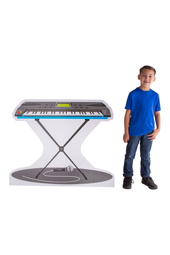 Studio VBS Keyboard Stand-Up, Party Decor, Other, 1 Pieces