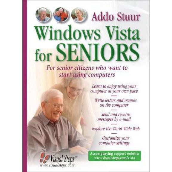 Pre-Owned Studio Visual Steps: Windows Vista for Seniors : For Senior Citizens Who Want to Start Using Computers (Paperback)