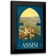 thumbnail image 1 of Studio W 10x14 Black Modern Framed Museum Art Print Titled - See Assisi, 1 of 5