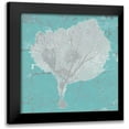 thumbnail image 1 of Studio W 12x12 Black Modern Framed Museum Art Print Titled - Graphic Sea Fan VIII, 1 of 5