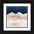 thumbnail image 1 of Studio W  12x12 Black Ornate Wood Framed with Double Matting Museum Art Print Titled - Cloudy Night III, 1 of 4