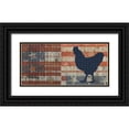 thumbnail image 1 of Studio W  14x9 Black Ornate Wood Framed with Double Matting Museum Art Print Titled - Fourth on the Farm Collection C, 1 of 4